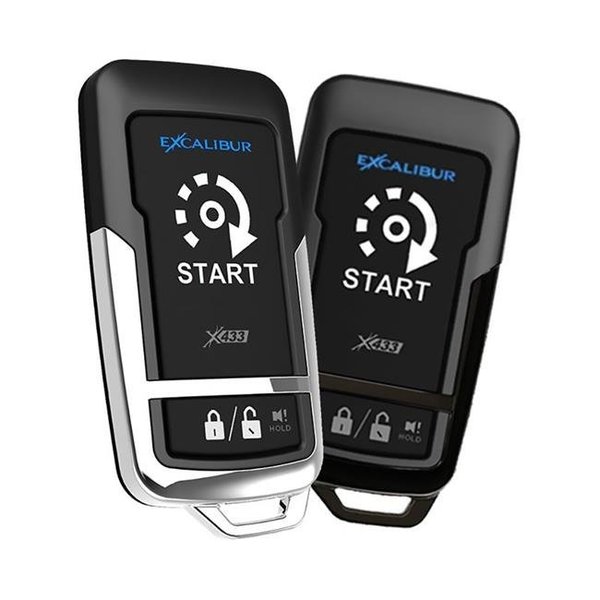 Excalibur Alarms Excalibur Alarms RS272 1500 ft. 1 Plus 1 Button Remote Start Keyless Entry System RS272